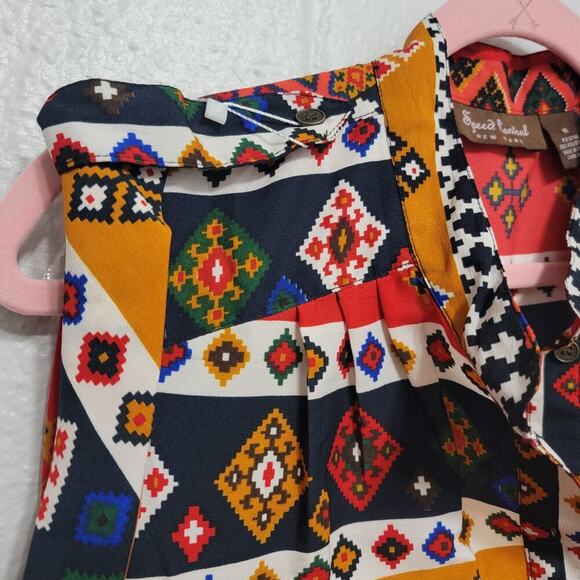 NWT Boho Fit and Flare Dress - Picture 9 of 12